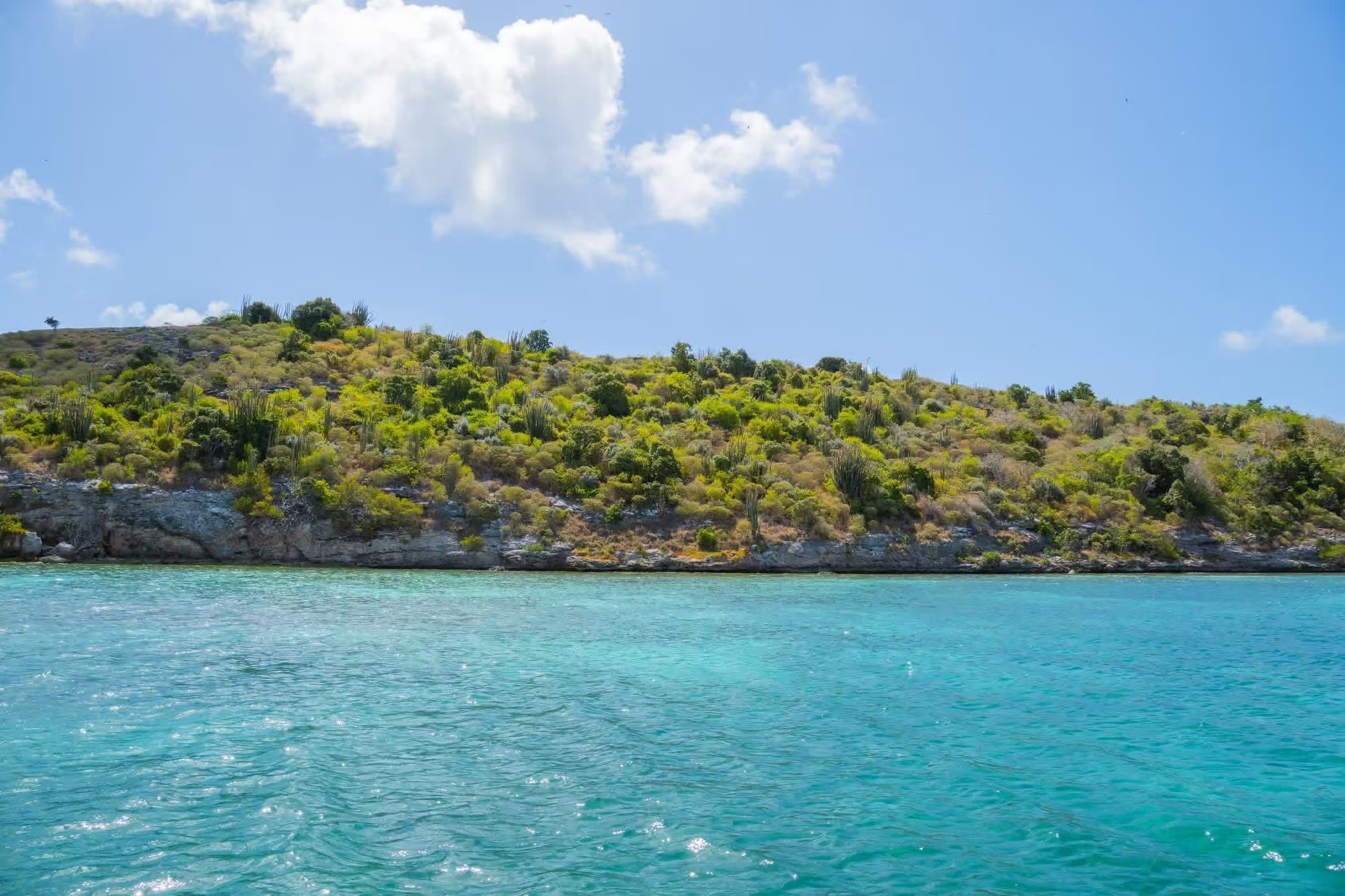 Clear Antigua bay