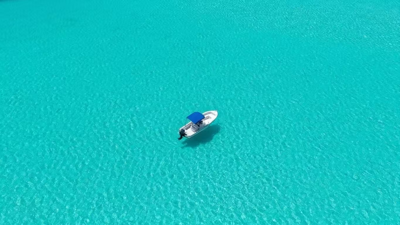 Clear Caribbean water